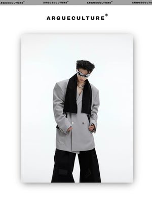 desc::deconstructed-patchwork-tie-oversized-blazer-for-men-detail-img-12