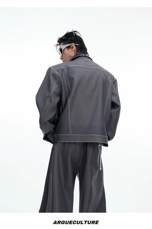 desc::deconstructed-pin-cropped-jacket-curved-leg-set-detail-img-13