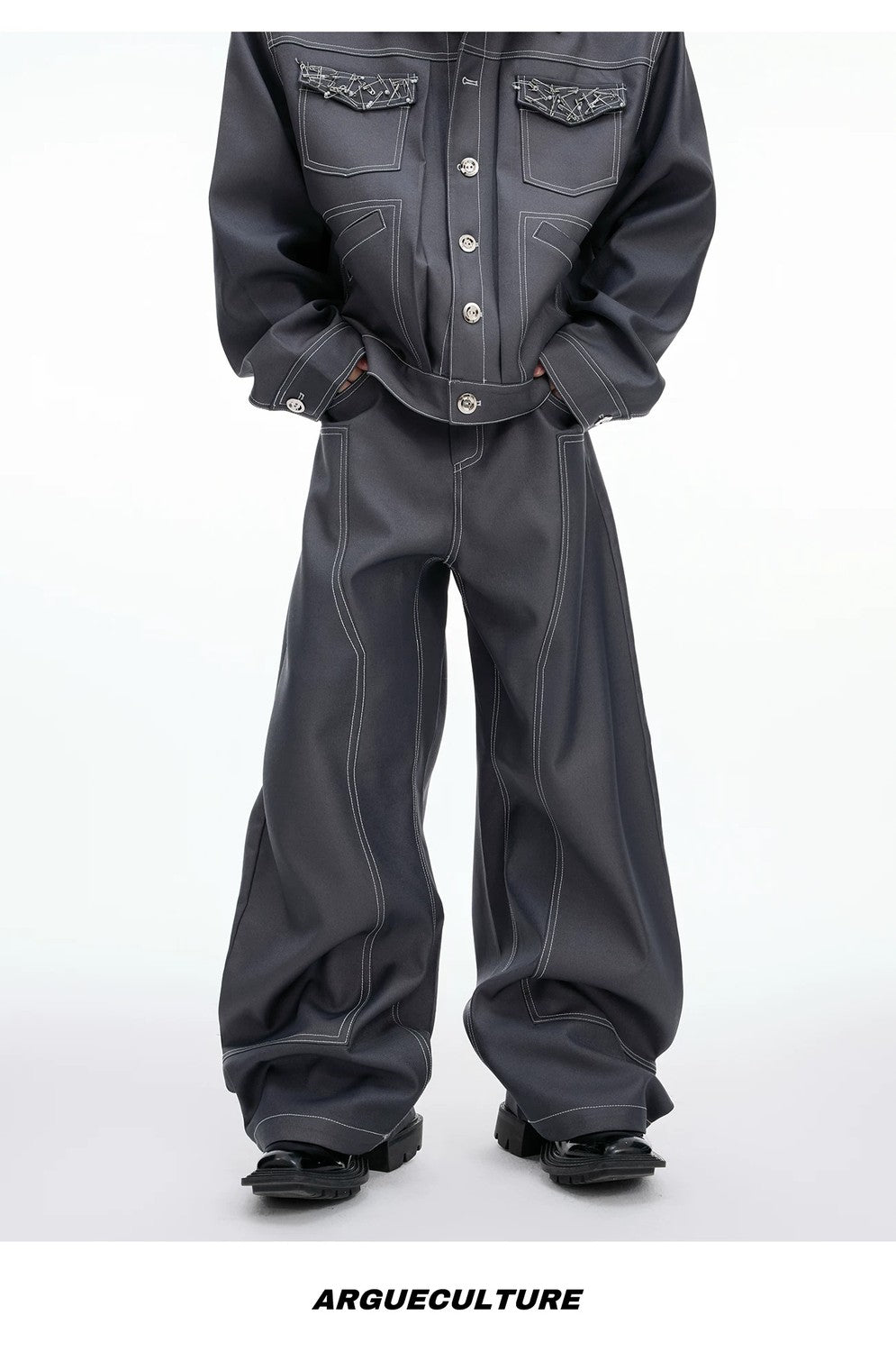 desc::deconstructed-pin-cropped-jacket-curved-leg-set-detail-img-14