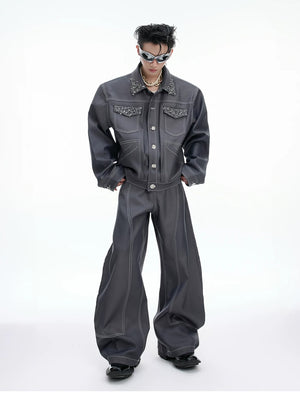 desc::deconstructed-pin-cropped-jacket-curved-leg-set-detail-img-4