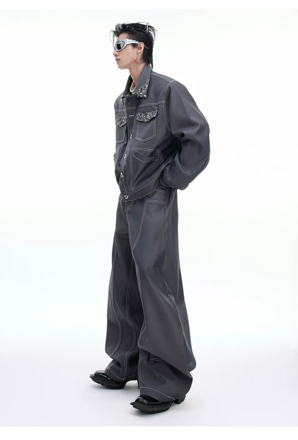 desc::deconstructed-pin-cropped-jacket-curved-leg-set-detail-img-7