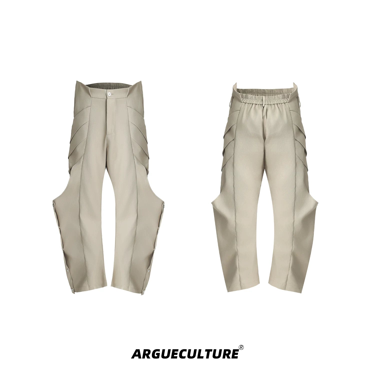 deconstructed-pleated-cargo-pants-urban-techwear-apricot