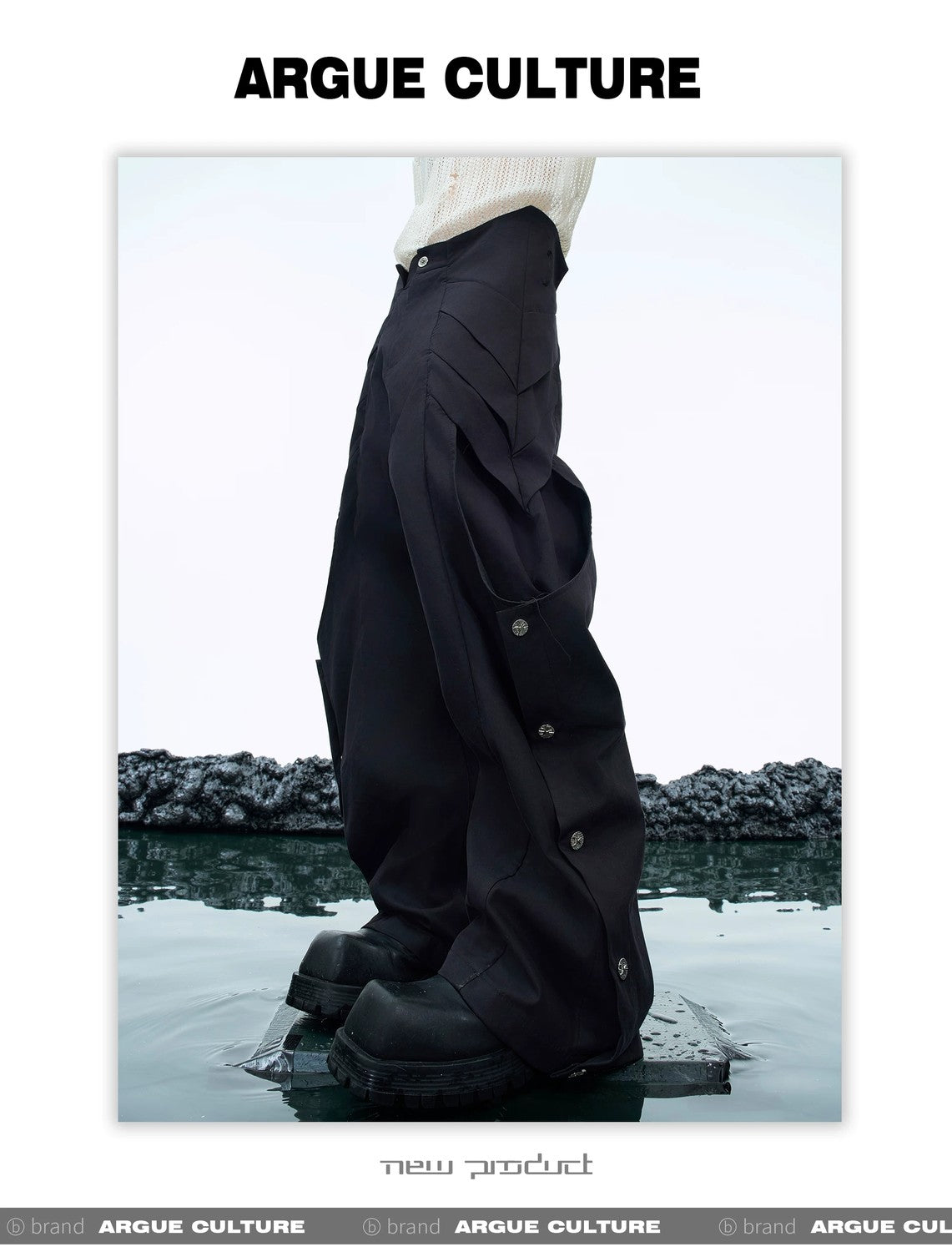 desc::deconstructed-pleated-cargo-pants-urban-techwear-detail-img-10