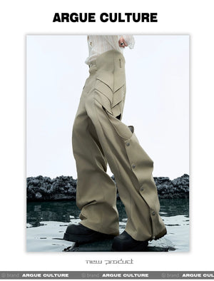 desc::deconstructed-pleated-cargo-pants-urban-techwear-detail-img-5