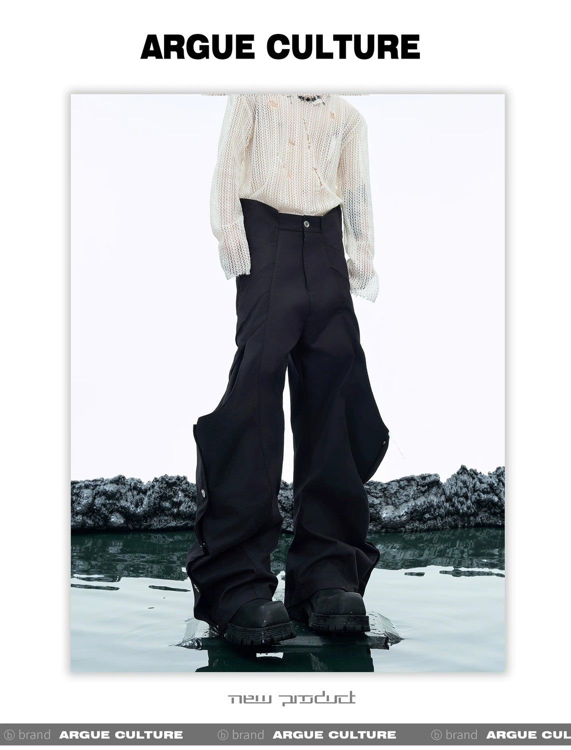 desc::deconstructed-pleated-cargo-pants-urban-techwear-detail-img-8