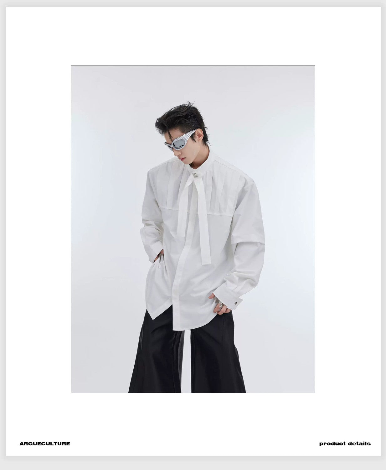 desc::deconstructed-pleated-streamer-shirt-oversized-streetwear-top-detail-img-3