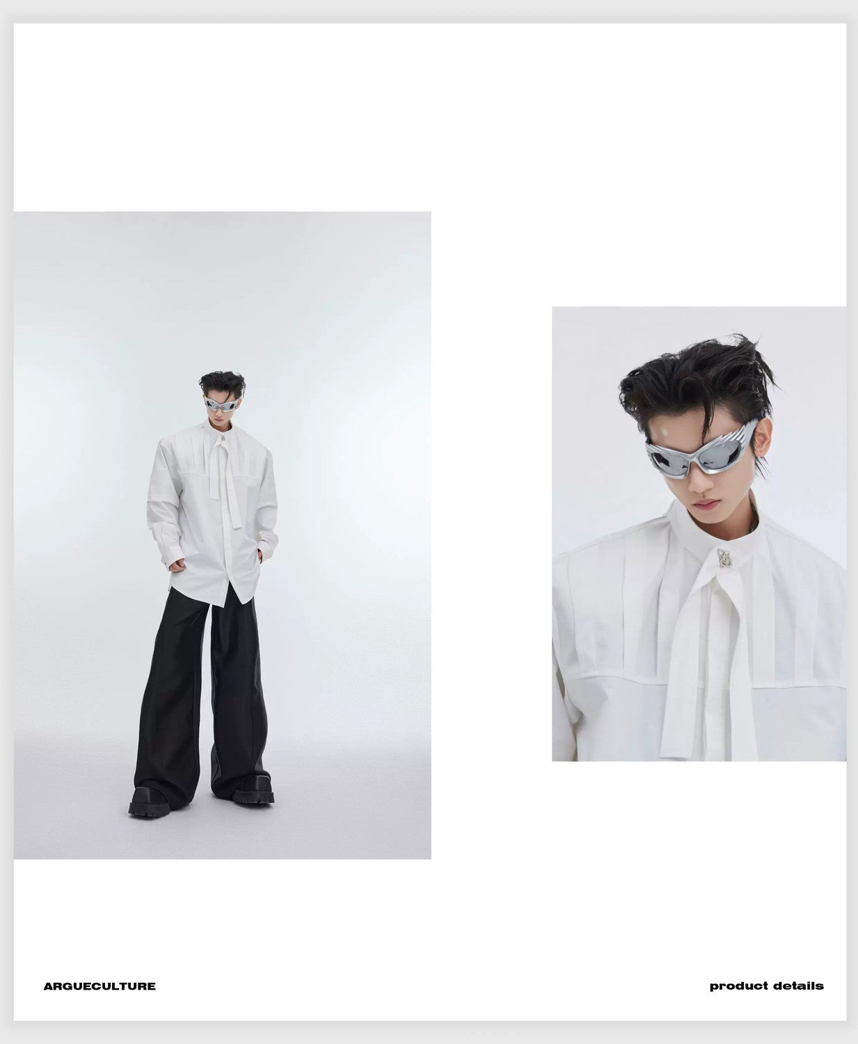 desc::deconstructed-pleated-streamer-shirt-oversized-streetwear-top-detail-img-4