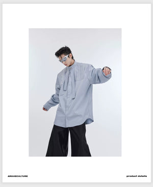 desc::deconstructed-pleated-streamer-shirt-oversized-streetwear-top-detail-img-5