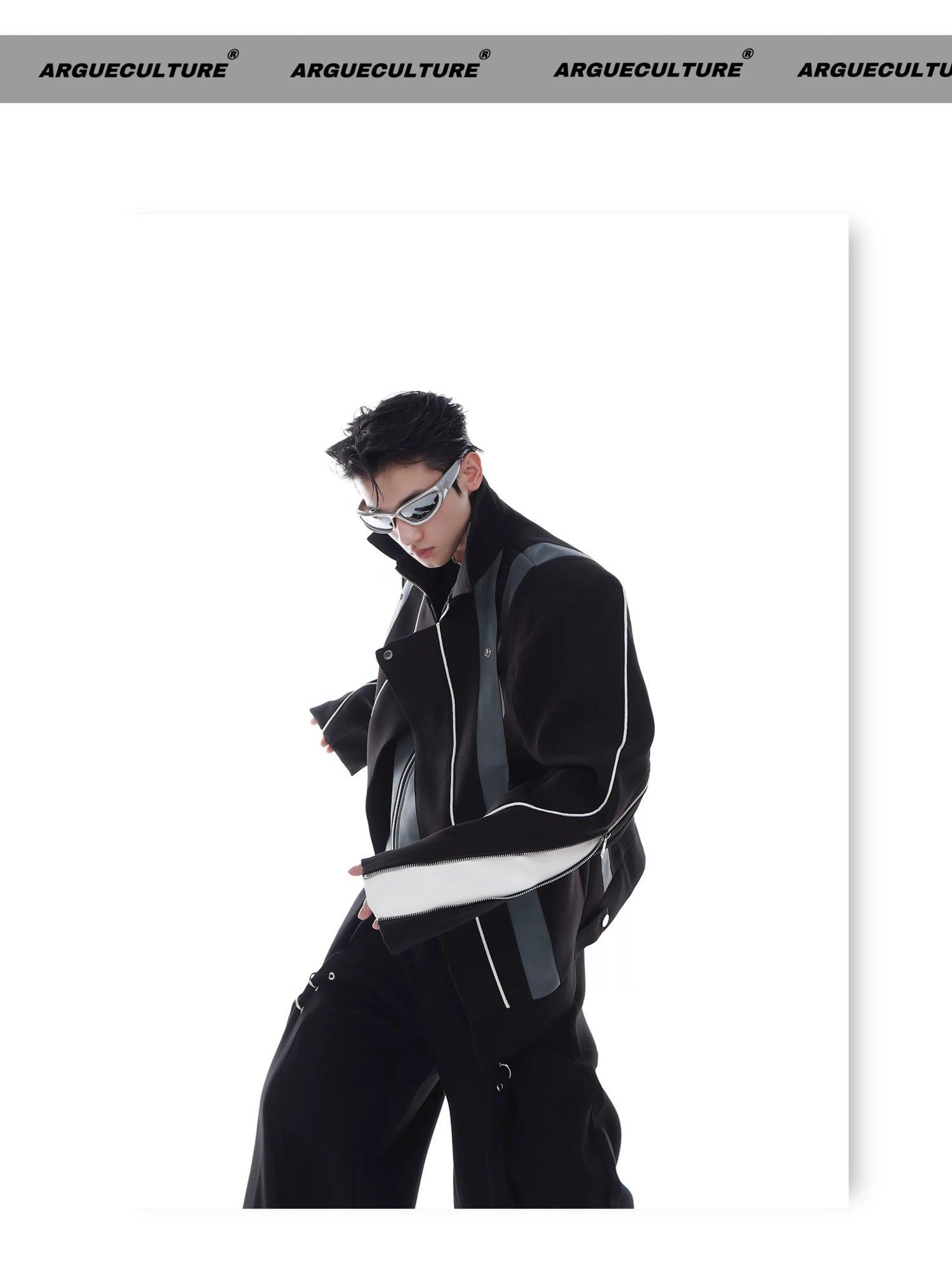 desc::deconstructed-pu-leather-moto-jacket-streetwear-detail-img-2