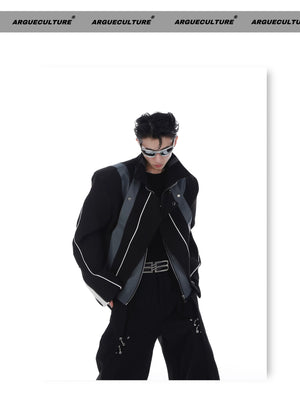 desc::deconstructed-pu-leather-moto-jacket-streetwear-detail-img-3