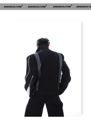 desc::deconstructed-pu-leather-moto-jacket-streetwear-detail-img-4