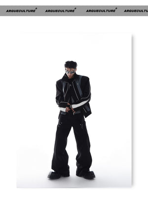desc::deconstructed-pu-leather-moto-jacket-streetwear-detail-img-5