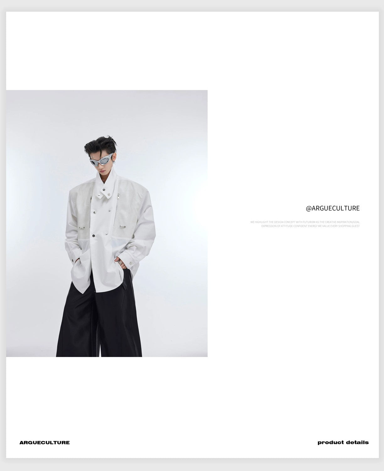 desc::deconstructed-pu-leather-padded-shirt-jacket-loose-fit-detail-img-5