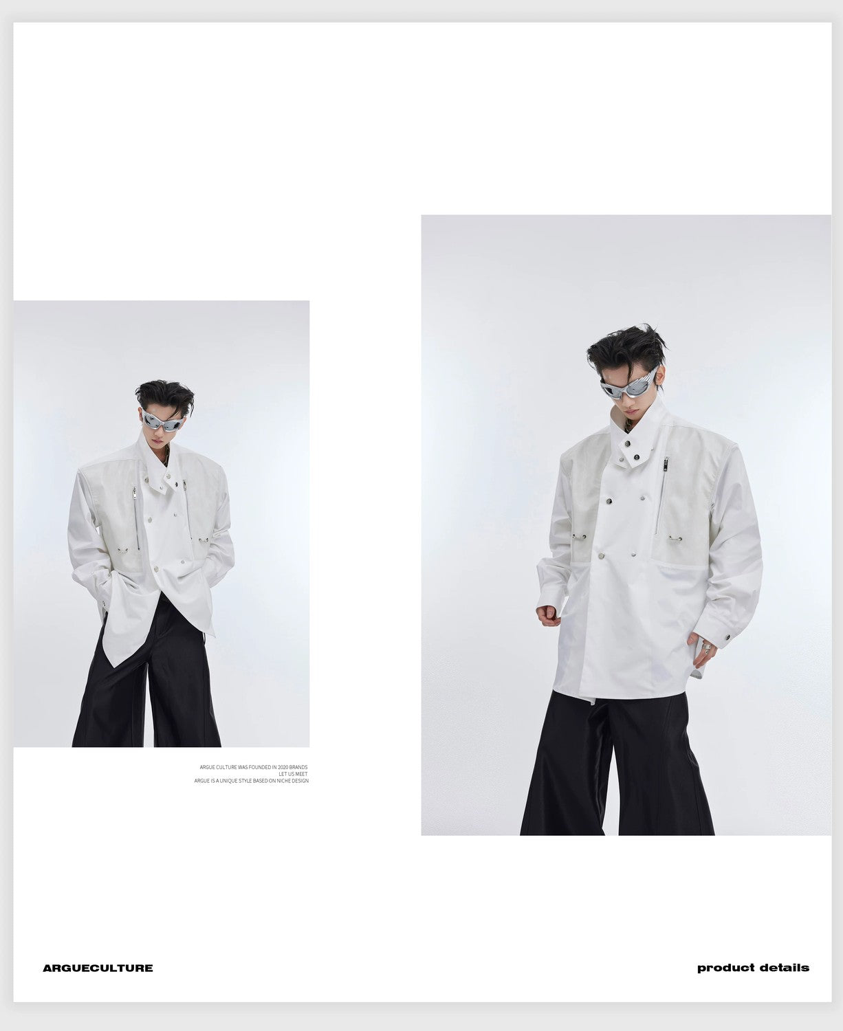desc::deconstructed-pu-leather-padded-shirt-jacket-loose-fit-detail-img-7