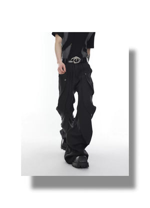desc::deconstructed-punk-flare-trousers-high-waist-slim-suit-pants-detail-img-3