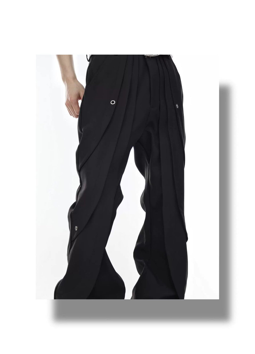 desc::deconstructed-punk-flare-trousers-high-waist-slim-suit-pants-detail-img-4