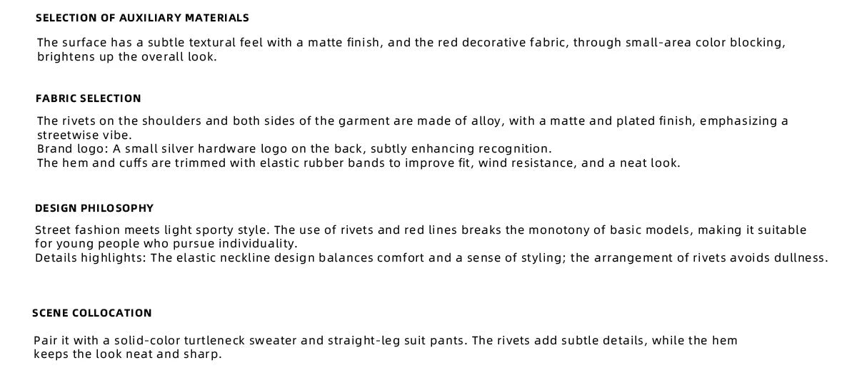 desc::deconstructed-rivet-stand-collar-loose-jacket-detail-img-2