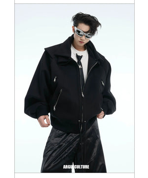 desc::deconstructed-shawl-hoodie-heavyweight-streetwear-cardigan-detail-img-11