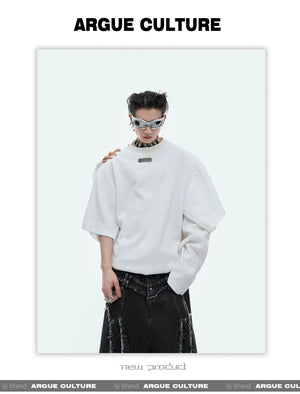 desc::deconstructed-spliced-double-layer-streetwear-sweatshirt-detail-img-11