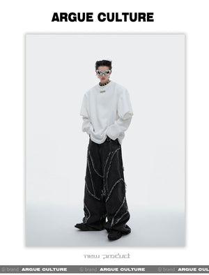 desc::deconstructed-spliced-double-layer-streetwear-sweatshirt-detail-img-15