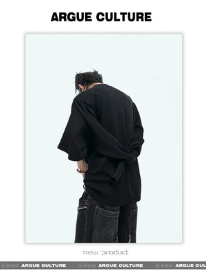 desc::deconstructed-spliced-double-layer-streetwear-sweatshirt-detail-img-6