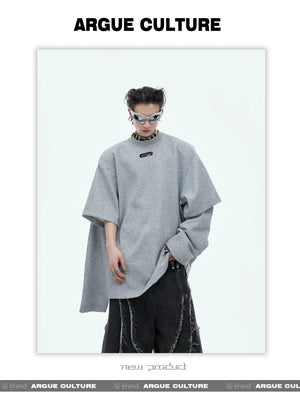 desc::deconstructed-spliced-double-layer-streetwear-sweatshirt-detail-img-8