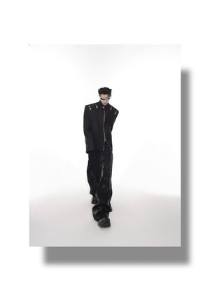 desc::deconstructed-streetwear-blazer-with-metal-airplane-buckle-detail-img-13