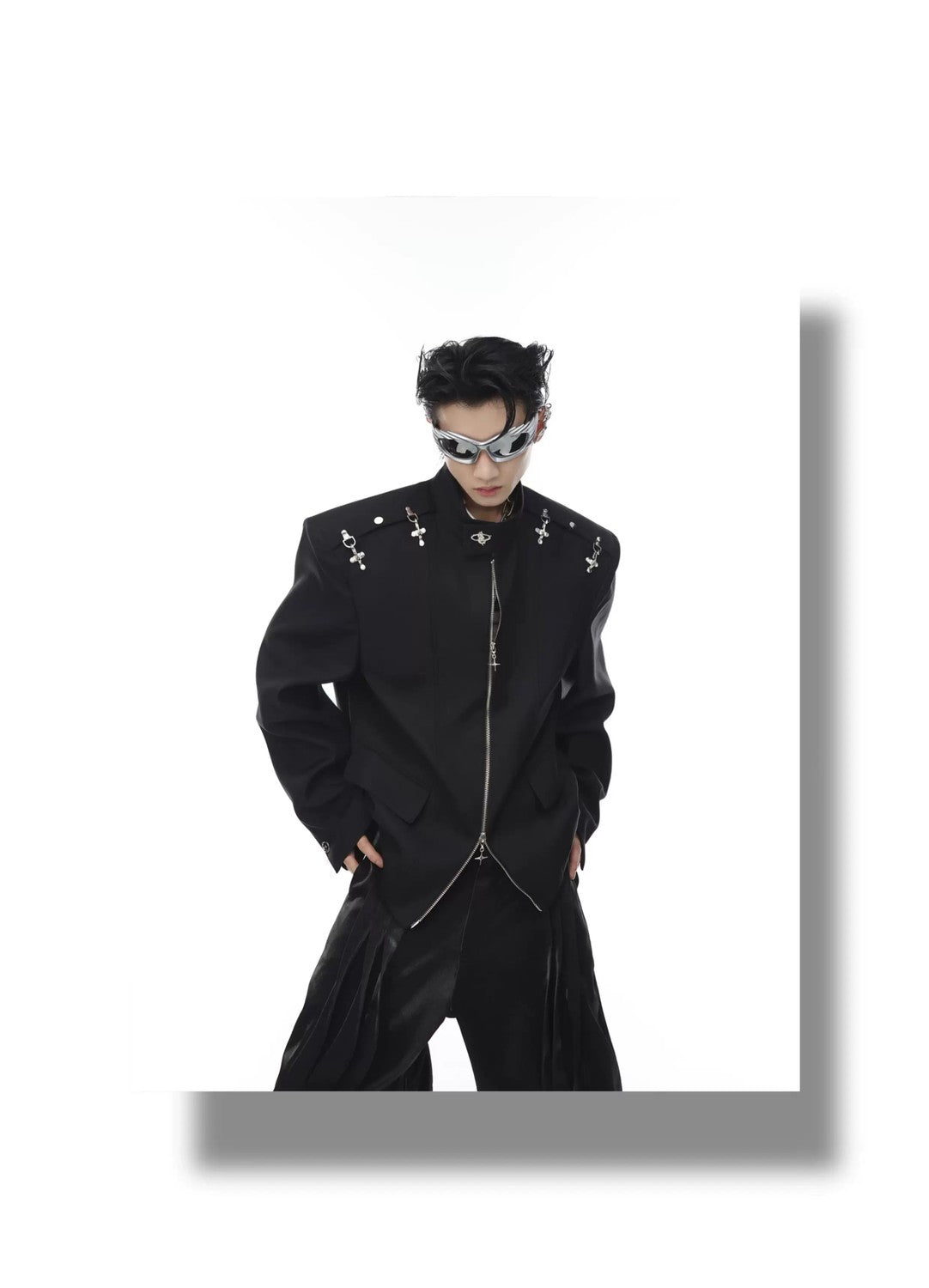 desc::deconstructed-streetwear-blazer-with-metal-airplane-buckle-detail-img-18