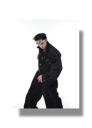 desc::deconstructed-streetwear-blazer-with-metal-airplane-buckle-detail-img-22