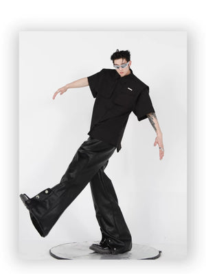 desc::deconstructed-streetwear-jacket-short-sleeve-metal-cardigan-detail-img-22