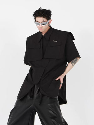 Texture detail of antibacterial ribbed fabric for summer streetwear
