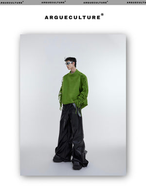 desc::deconstructed-tassel-knit-sweater-oversized-streetwear-crewneck-detail-img-5