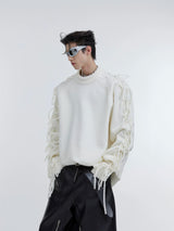 deconstructed-tassel-knit-sweater-oversized-streetwear-crewneck-white