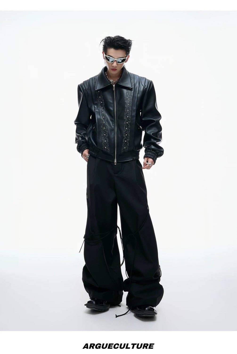 desc::deconstructed-vine-embroidered-cropped-leather-jacket-detail-img-13