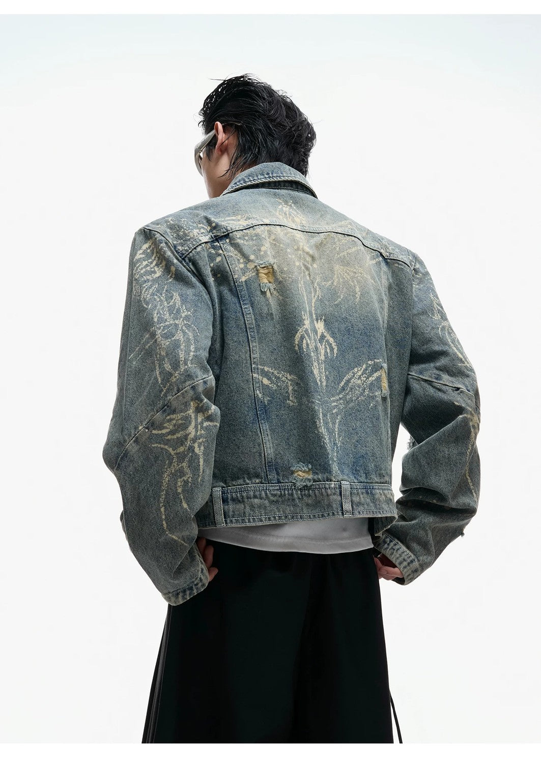 desc::distressed-cropped-denim-jacket-boxy-punk-moto-style-detail-img-11