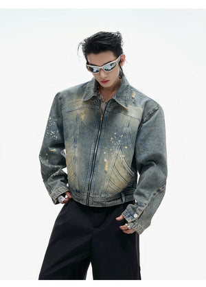 desc::distressed-cropped-denim-jacket-boxy-punk-moto-style-detail-img-6