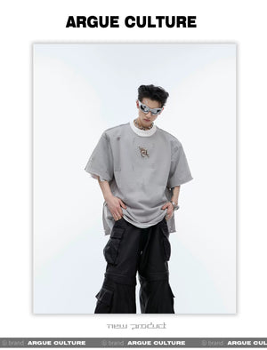 desc::distressed-deconstructed-shoulder-pad-tee-detail-img-13