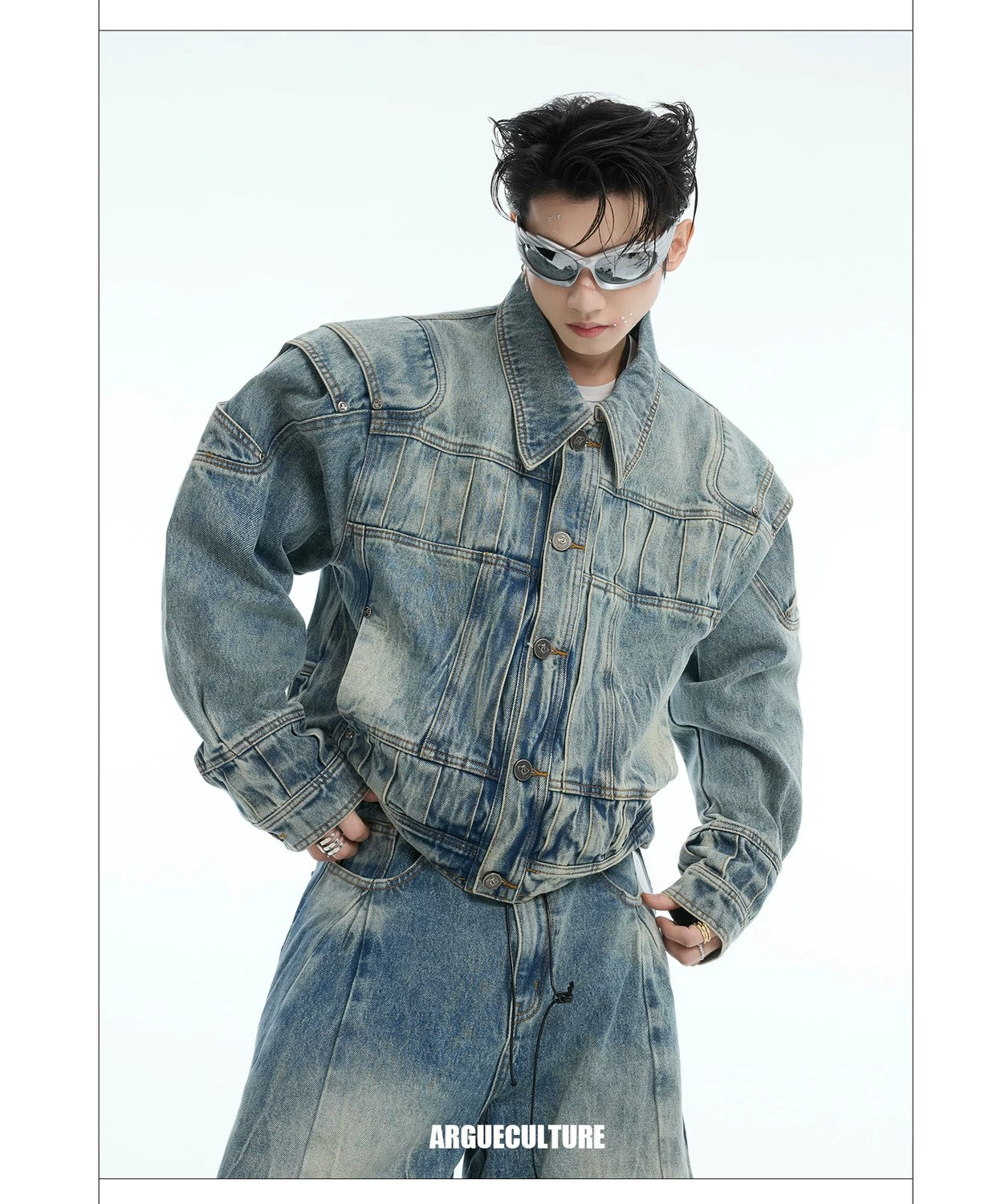 desc::distressed-deconstructed-slub-denim-jacket-set-men-detail-img-4