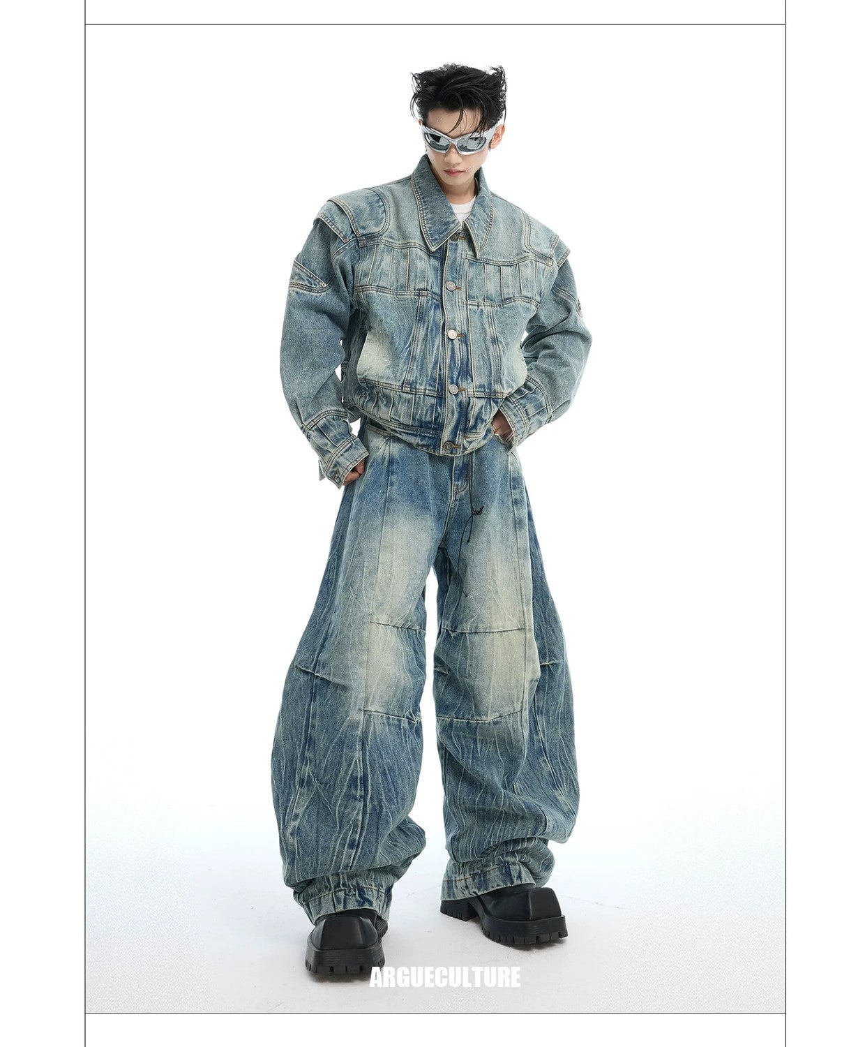 desc::distressed-deconstructed-slub-denim-jacket-set-men-detail-img-7