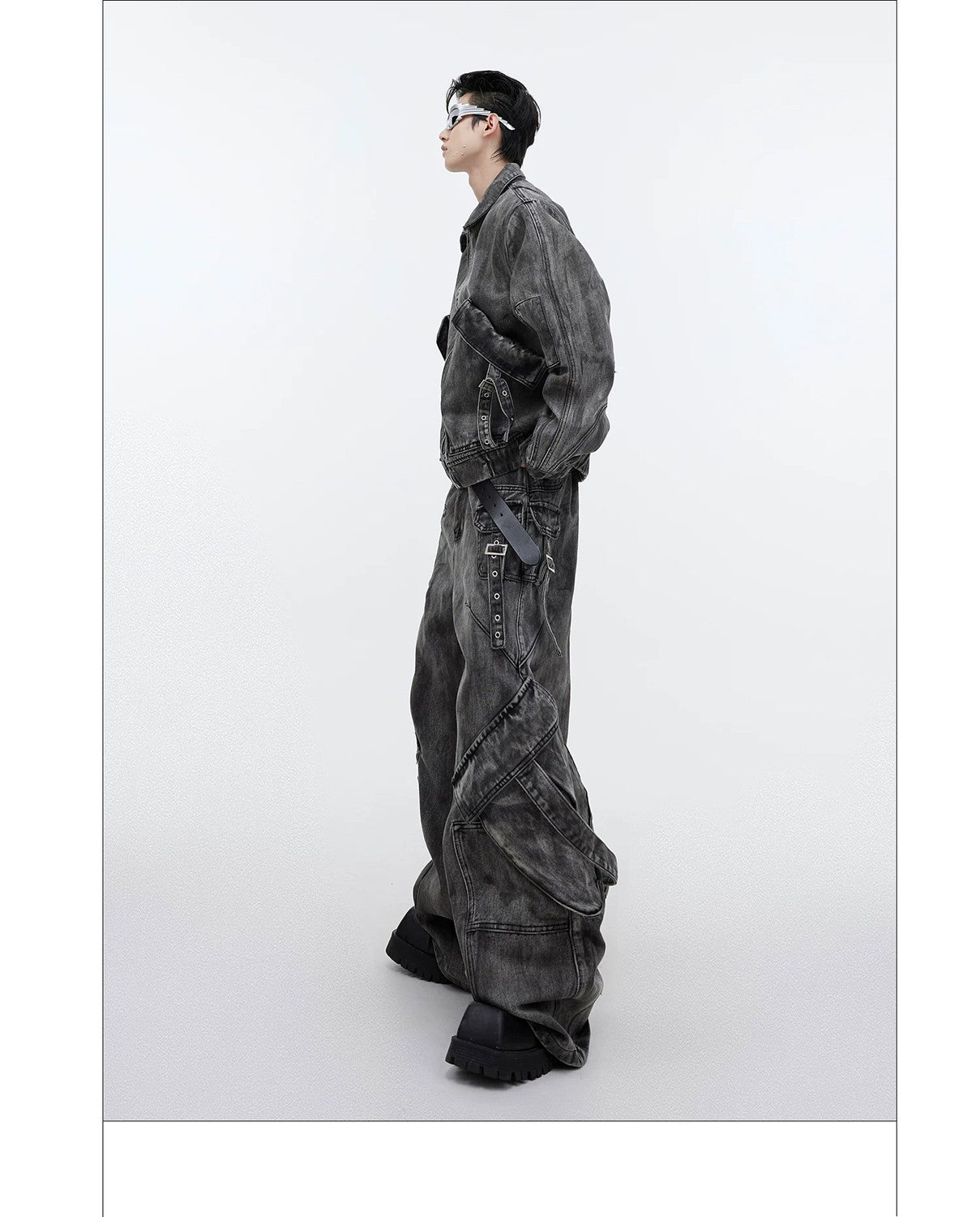 desc::distressed-denim-cargo-set-wasteland-punk-streetwear-detail-img-11