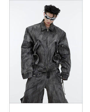 desc::distressed-denim-cargo-set-wasteland-punk-streetwear-detail-img-5