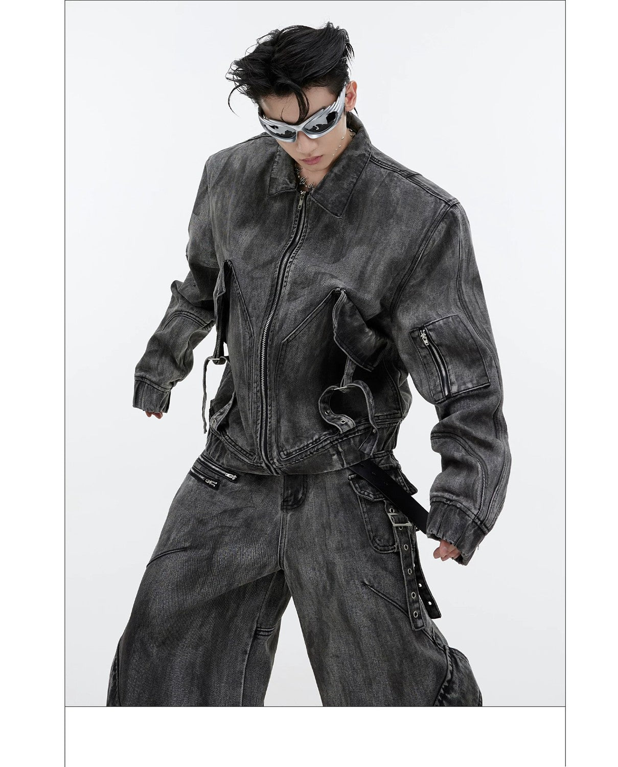 desc::distressed-denim-cargo-set-wasteland-punk-streetwear-detail-img-6