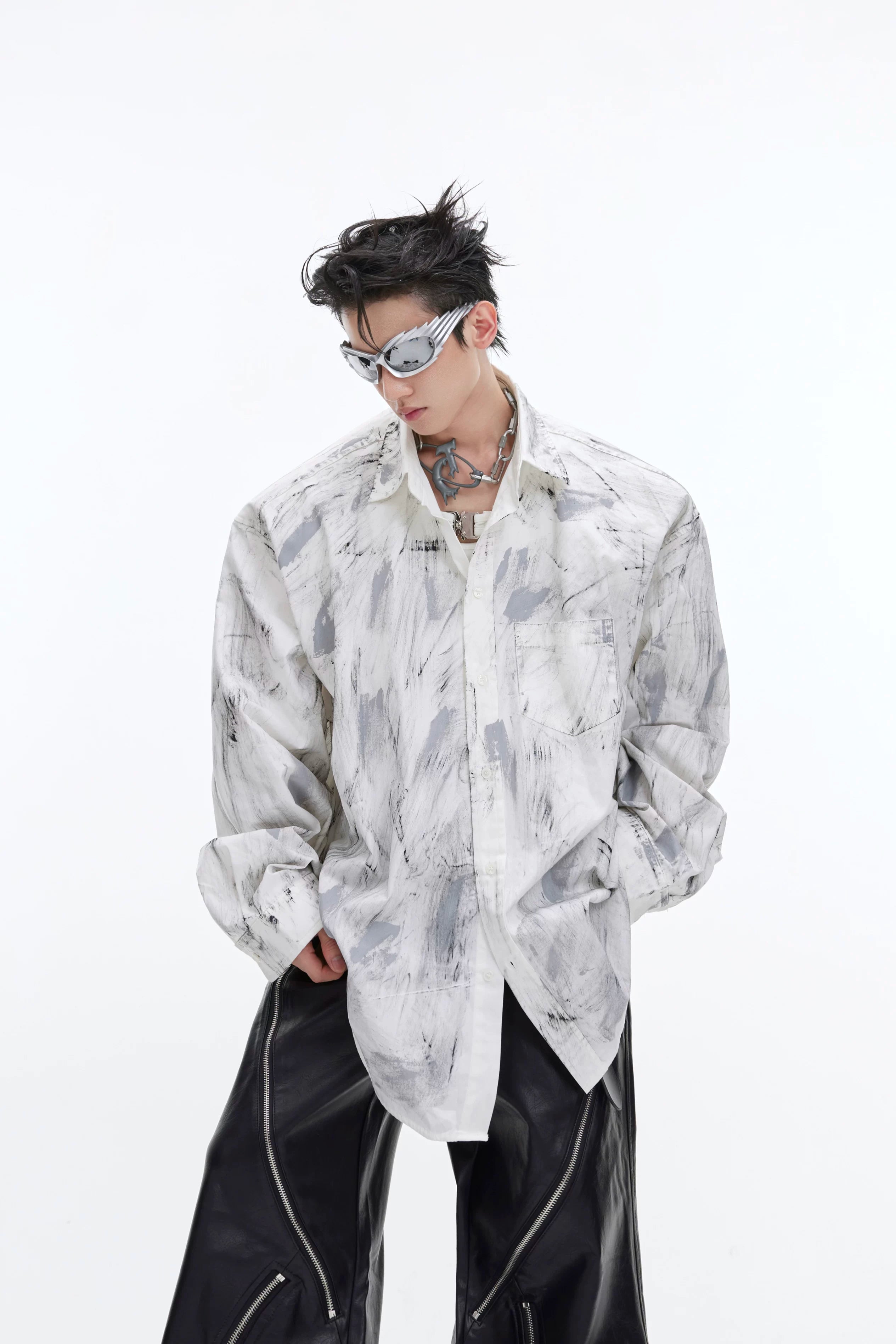 distressed-hand-painted-oversized-streetwear-shirt-white