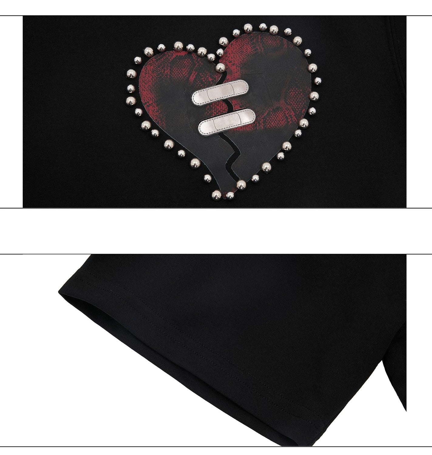 desc::distressed-heart-metallic-bead-heavyweight-tee-detail-img-20