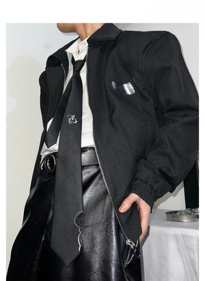 desc::distressed-metal-logo-tie-grunge-streetwear-accessory-detail-img-6