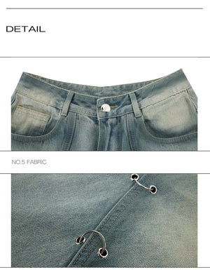 desc::distressed-ring-buckle-denim-set-vintage-washed-loose-fit-detail-img-18