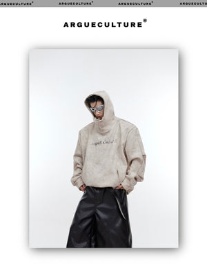 desc::distressed-shimmer-double-layer-oversized-hoodie-detail-img-7