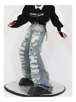 desc::distressed-vintage-baggy-jeans-streetwear-straight-leg-detail-img-4