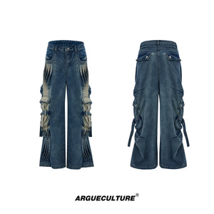distressed-vintage-cargo-denim-pants-mens-streetwear-blue