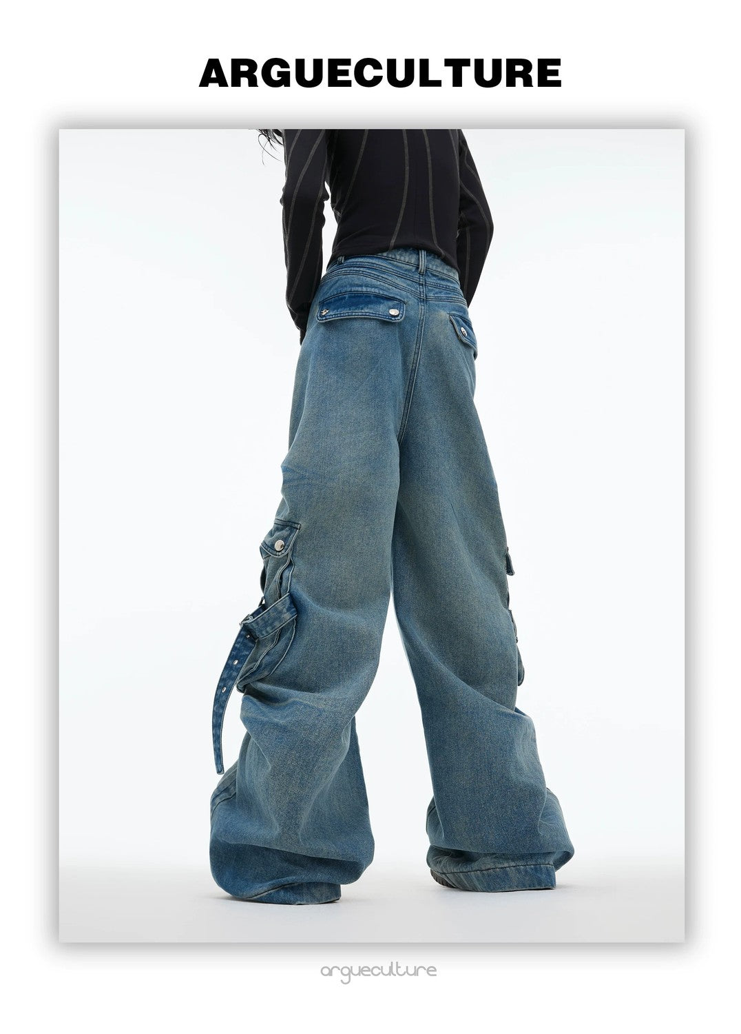 desc::distressed-vintage-cargo-denim-pants-mens-streetwear-detail-img-16